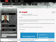 Tablet Screenshot of marwenboughattas.wordpress.com