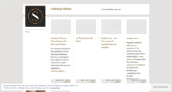 Desktop Screenshot of makeupvideos.wordpress.com