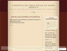 Tablet Screenshot of festivaldarede.wordpress.com