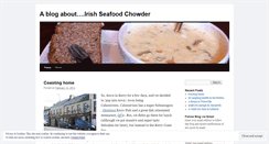 Desktop Screenshot of irishseafoodchowder.wordpress.com