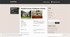 Desktop Screenshot of inkeralahotels.wordpress.com