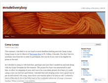 Tablet Screenshot of mrsdeliveryboy.wordpress.com