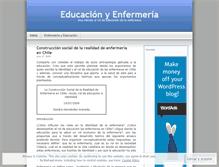 Tablet Screenshot of educaenfermeria.wordpress.com