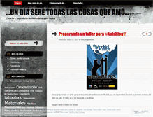 Tablet Screenshot of noticiasdemateriales.wordpress.com