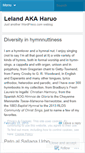 Mobile Screenshot of lelandakaharuo.wordpress.com