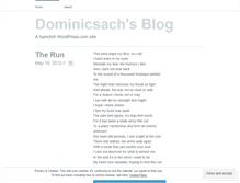 Tablet Screenshot of dominicsach.wordpress.com