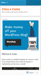 Mobile Screenshot of clicaecome.wordpress.com