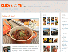 Tablet Screenshot of clicaecome.wordpress.com