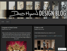 Tablet Screenshot of davidbhyman.wordpress.com