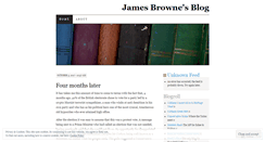 Desktop Screenshot of jamesbrowne.wordpress.com
