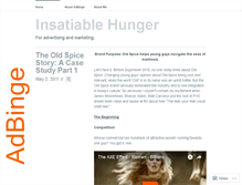 Tablet Screenshot of adbinge.wordpress.com