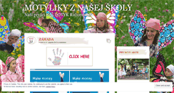 Desktop Screenshot of motyliky.wordpress.com
