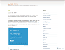 Tablet Screenshot of apaloseco.wordpress.com