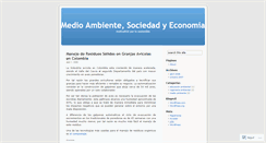 Desktop Screenshot of ambiente1a.wordpress.com