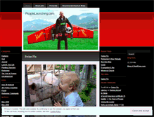 Tablet Screenshot of peoplelaunching.wordpress.com