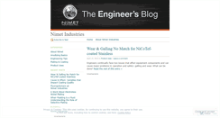 Desktop Screenshot of nimetindustries.wordpress.com