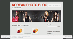 Desktop Screenshot of koreanphotoblog.wordpress.com