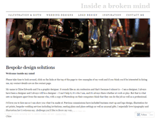 Tablet Screenshot of insideabrokenmind.wordpress.com