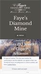 Mobile Screenshot of fayesdiamondmine.wordpress.com