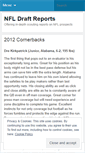 Mobile Screenshot of draftreports.wordpress.com