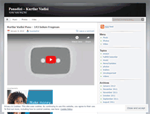Tablet Screenshot of panadizi.wordpress.com