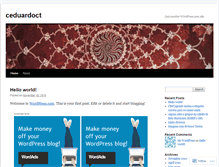 Tablet Screenshot of ceduardoct.wordpress.com