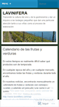 Mobile Screenshot of lavinifera.wordpress.com