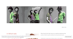 Desktop Screenshot of isilie.wordpress.com