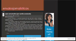 Desktop Screenshot of ensaiosjornalisticos.wordpress.com