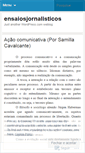 Mobile Screenshot of ensaiosjornalisticos.wordpress.com