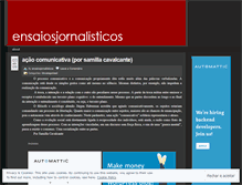 Tablet Screenshot of ensaiosjornalisticos.wordpress.com