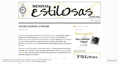 Desktop Screenshot of meninasestilosas.wordpress.com