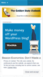 Mobile Screenshot of goldenstateoutlook.wordpress.com