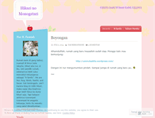 Tablet Screenshot of fauziah85.wordpress.com