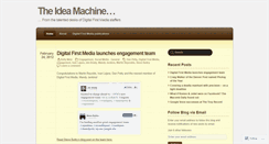 Desktop Screenshot of dfmideamachine.wordpress.com