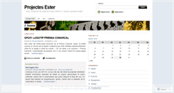 Desktop Screenshot of projectesester.wordpress.com