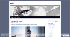 Desktop Screenshot of iltana.wordpress.com