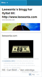 Mobile Screenshot of leewanta.wordpress.com