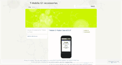 Desktop Screenshot of g1accessories.wordpress.com