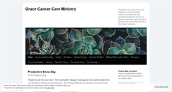 Desktop Screenshot of graceccm.wordpress.com