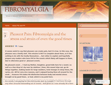 Tablet Screenshot of fibromyalia.wordpress.com