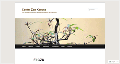 Desktop Screenshot of centrozenkaruna.wordpress.com