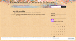 Desktop Screenshot of eiladehesadeelescorial.wordpress.com