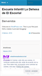 Mobile Screenshot of eiladehesadeelescorial.wordpress.com