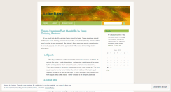 Desktop Screenshot of lukebarry.wordpress.com