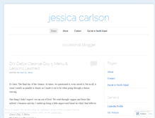 Tablet Screenshot of jessicacarlson7.wordpress.com