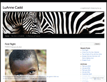Tablet Screenshot of luannecadd.wordpress.com