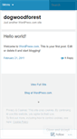 Mobile Screenshot of dogwoodforest.wordpress.com