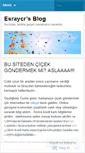 Mobile Screenshot of esraycr.wordpress.com