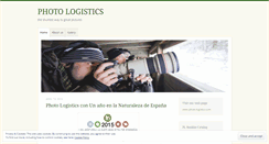 Desktop Screenshot of photologistics.wordpress.com